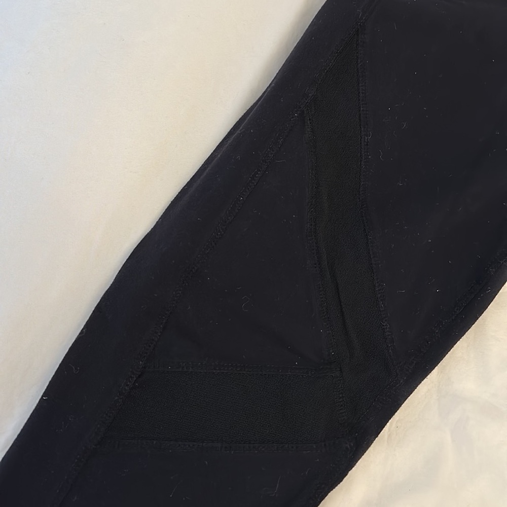 MESH DETAIL LEGGINGS - Picture 3 of 9